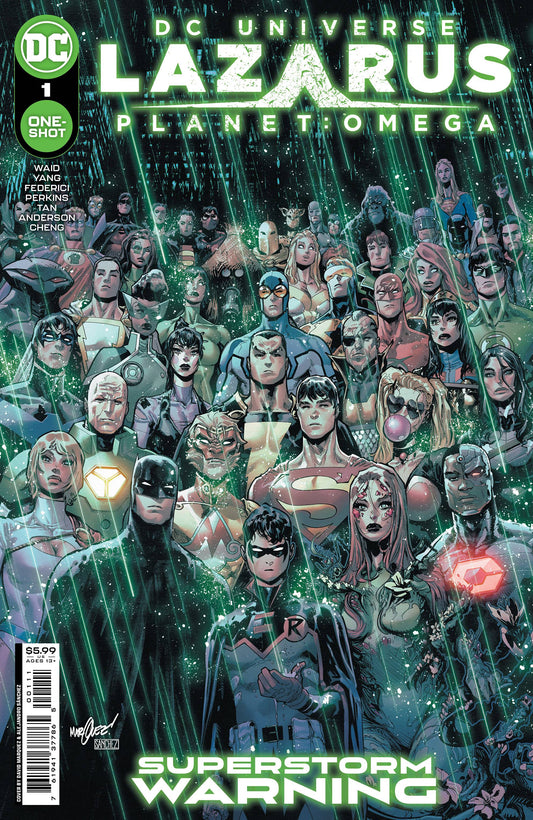 LAZARUS PLANET OMEGA #1 CVR A MARQUEZ SANCHEZ