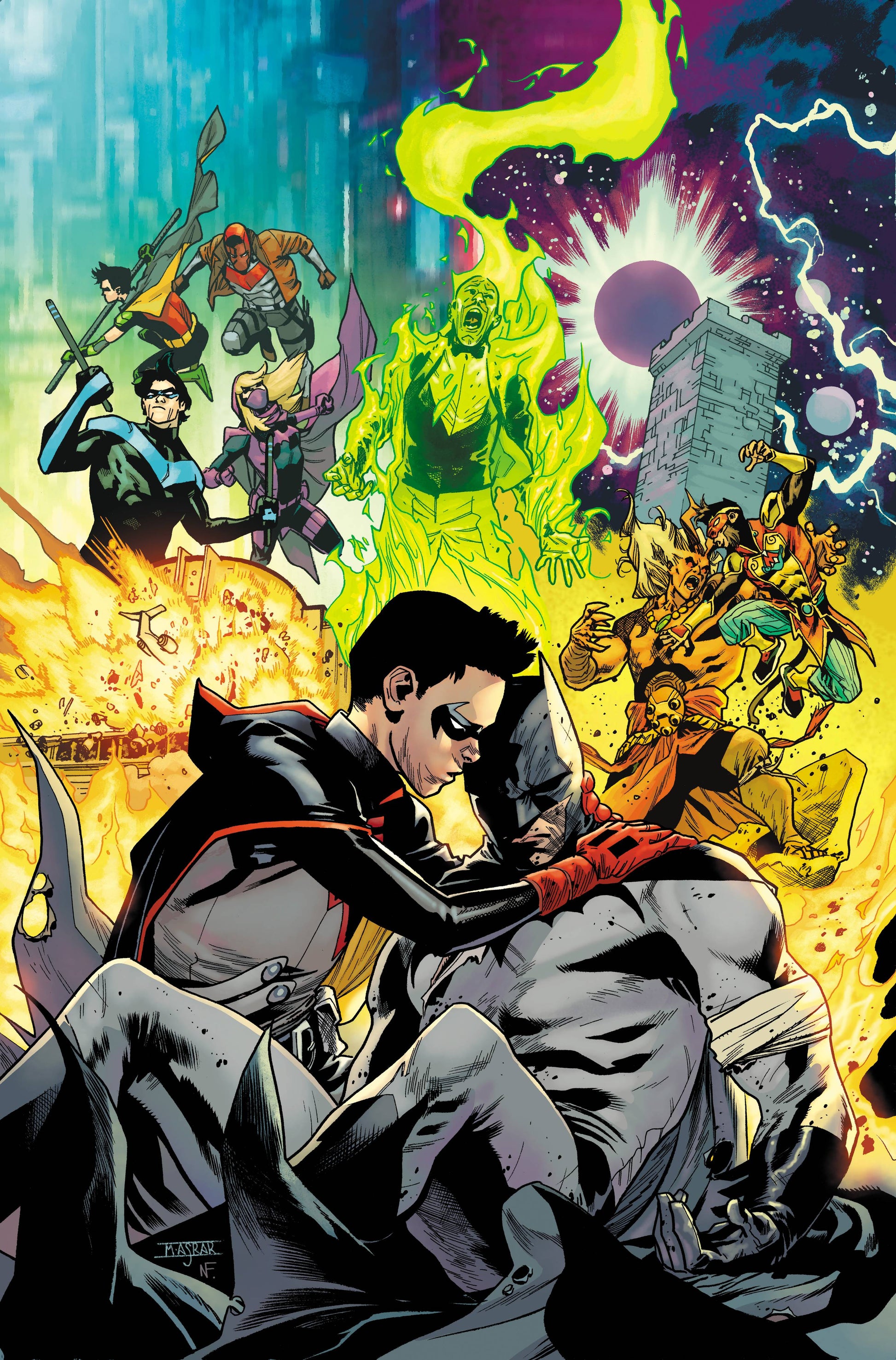 BATMAN VS ROBIN #5 (OF 5) CVR A MAHMUD ASRAR