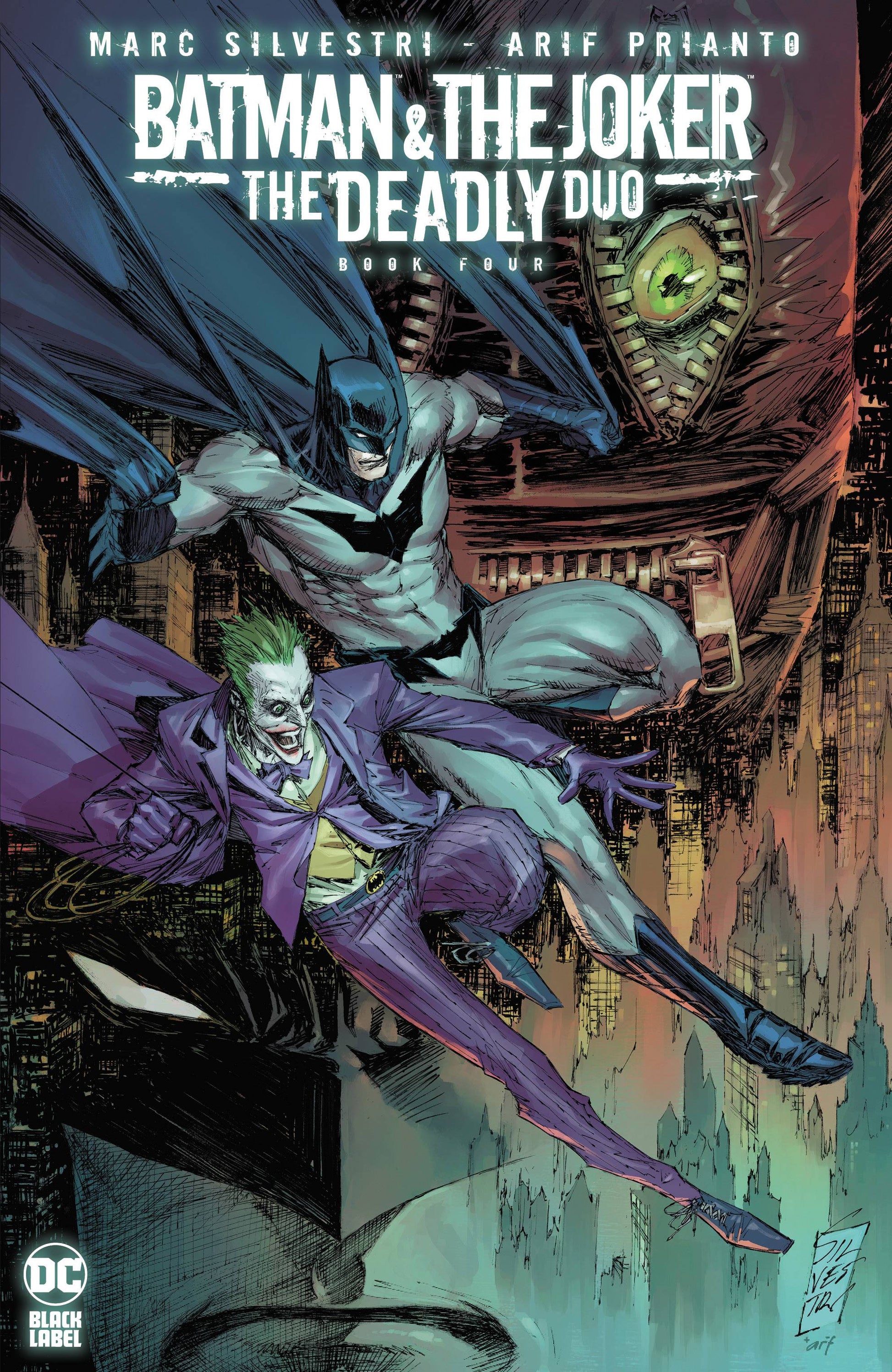 BATMAN JOKER THE DEADLY DUO #4 (OF 7) CVR A MARC SILVESTRI