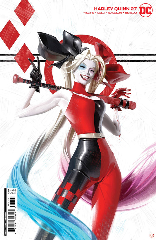 HARLEY QUINN #27 CVR B ALEX GARNER CARD STOCK VAR