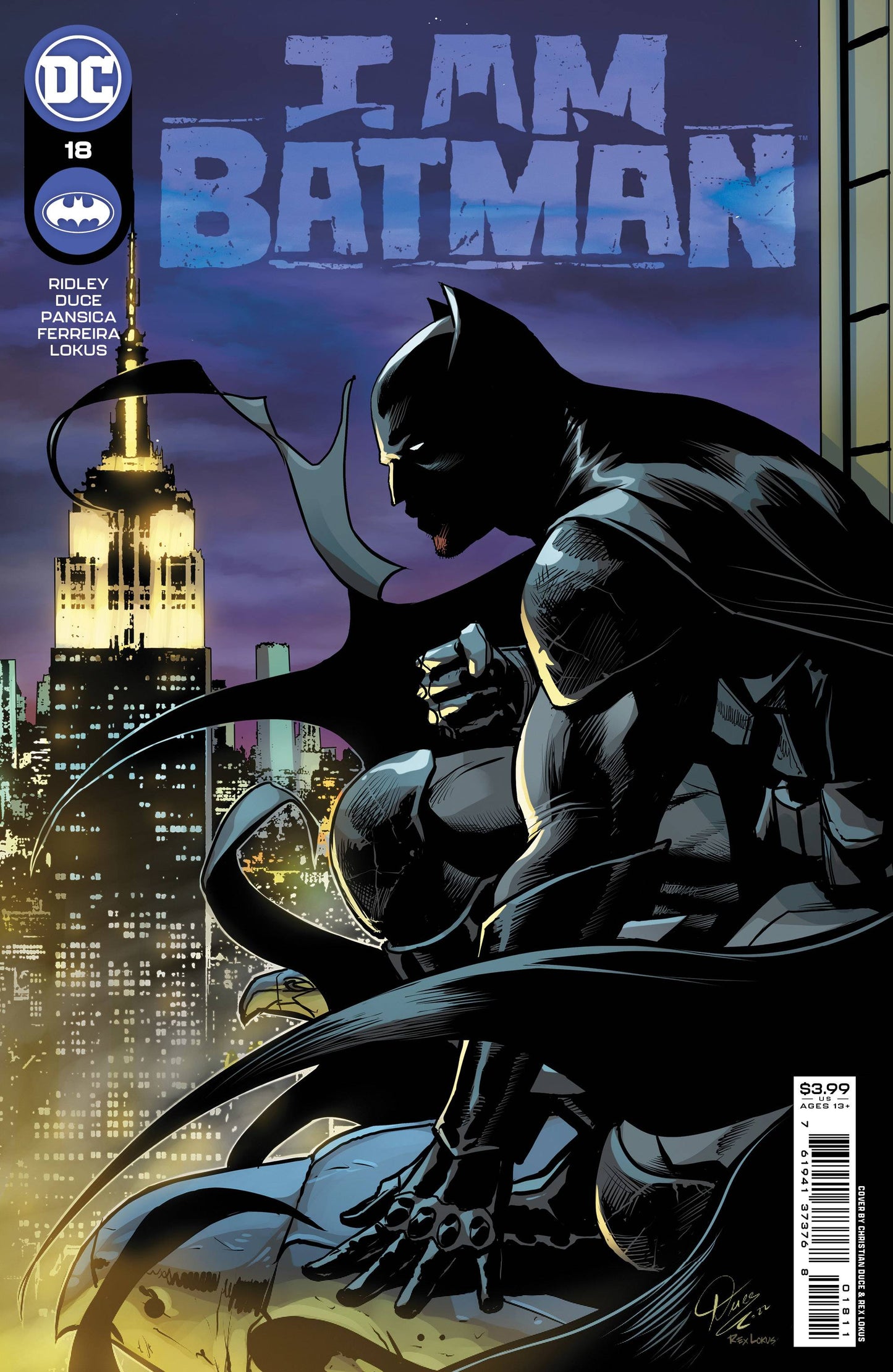 I AM BATMAN #18 CVR A CHRISTIAN DUCE