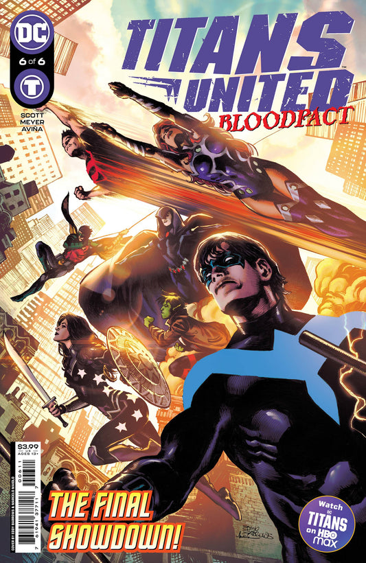 TITANS UNITED BLOODPACT #6 (OF 6) CVR A EDDY BARROW