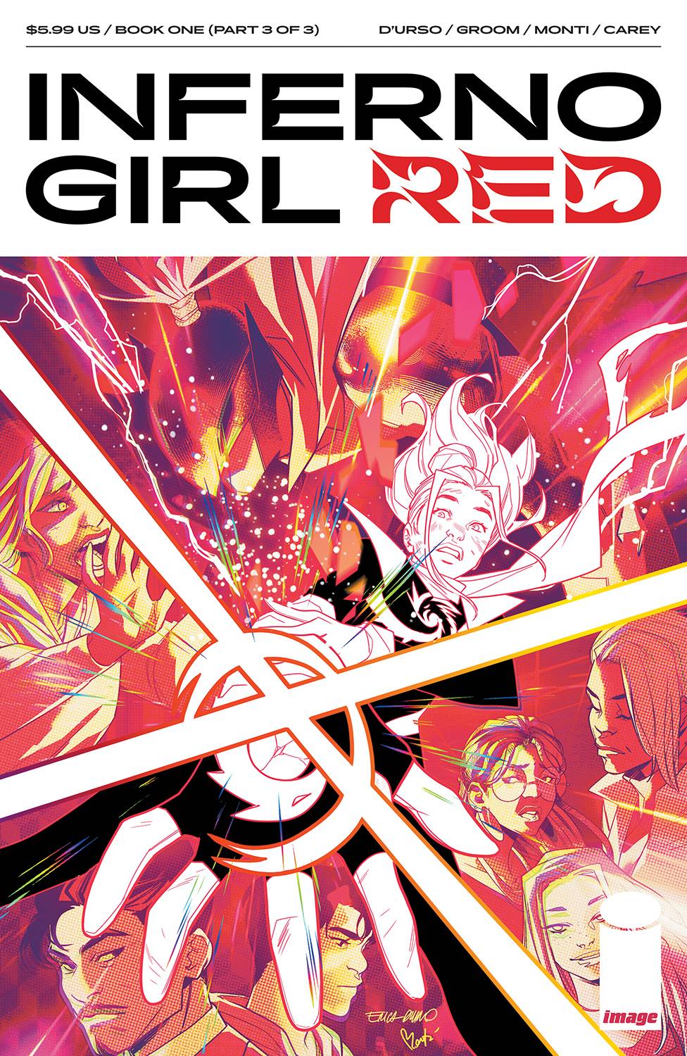 INFERNO GIRL RED BOOK ONE #3 (OF 3) CVR A DURSO