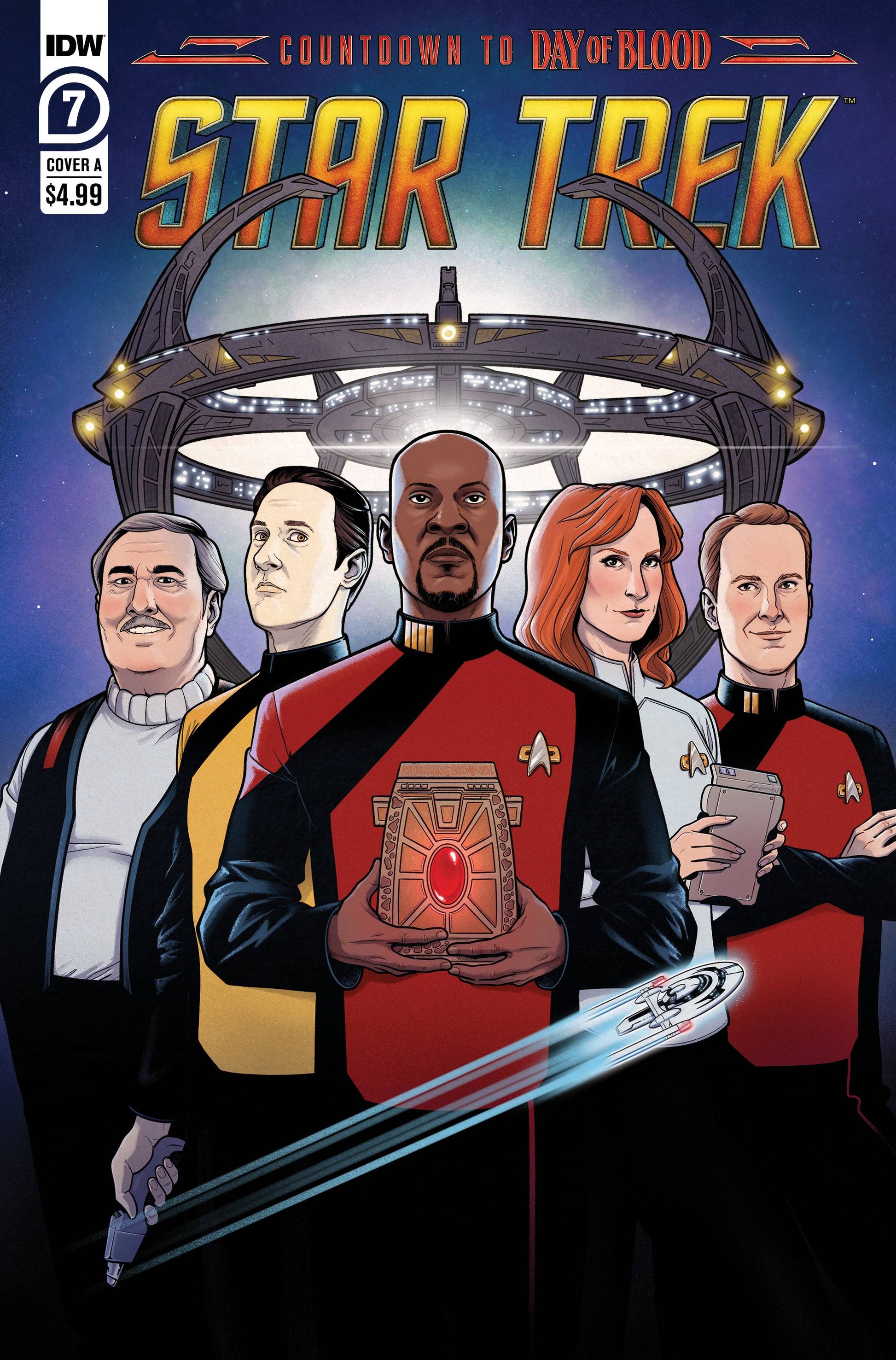 STAR TREK #7 CVR A FEEHAN