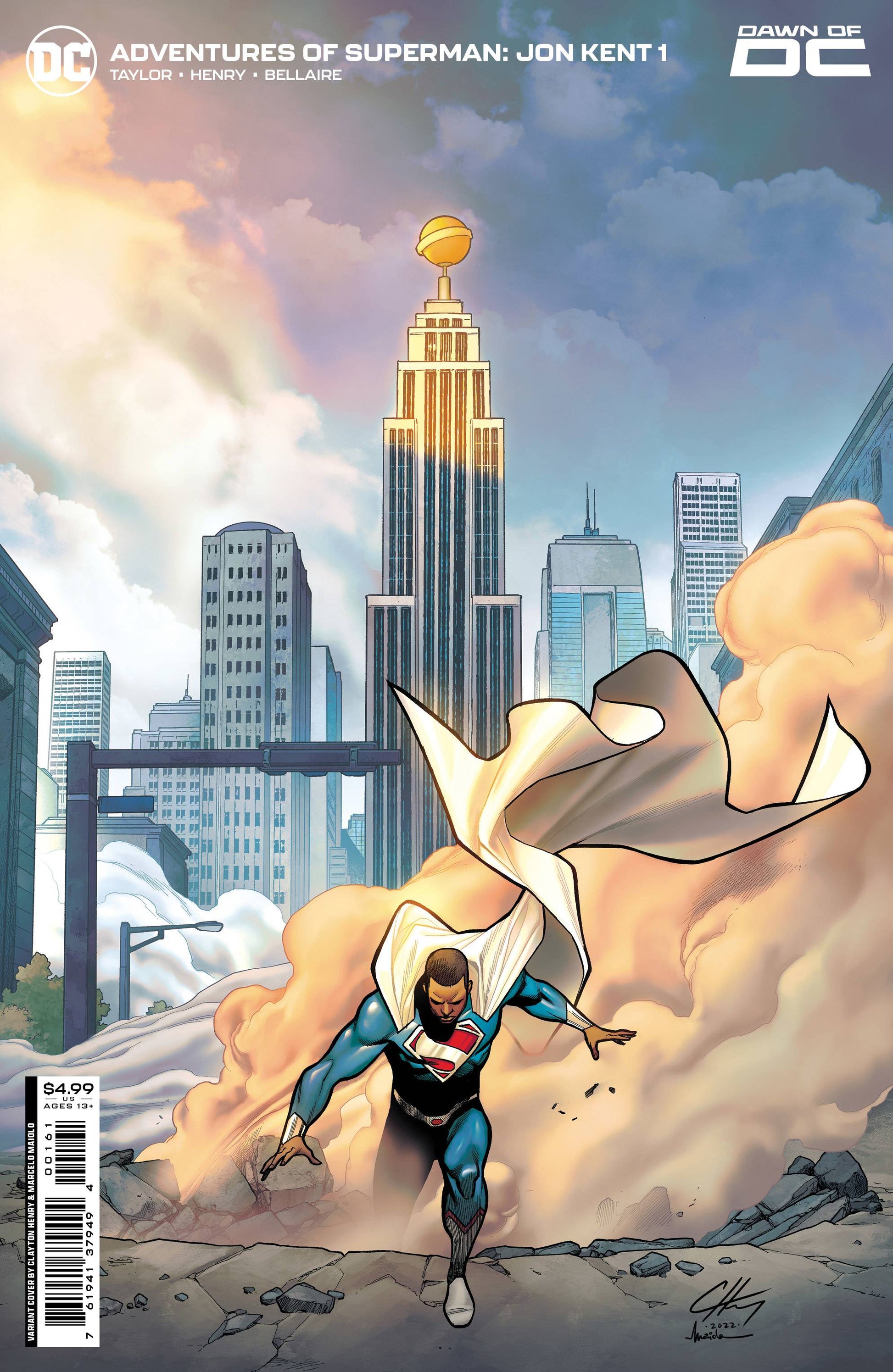 ADVENTURES SUPERMAN JON KENT #1 (OF 6) CVR F HENRY