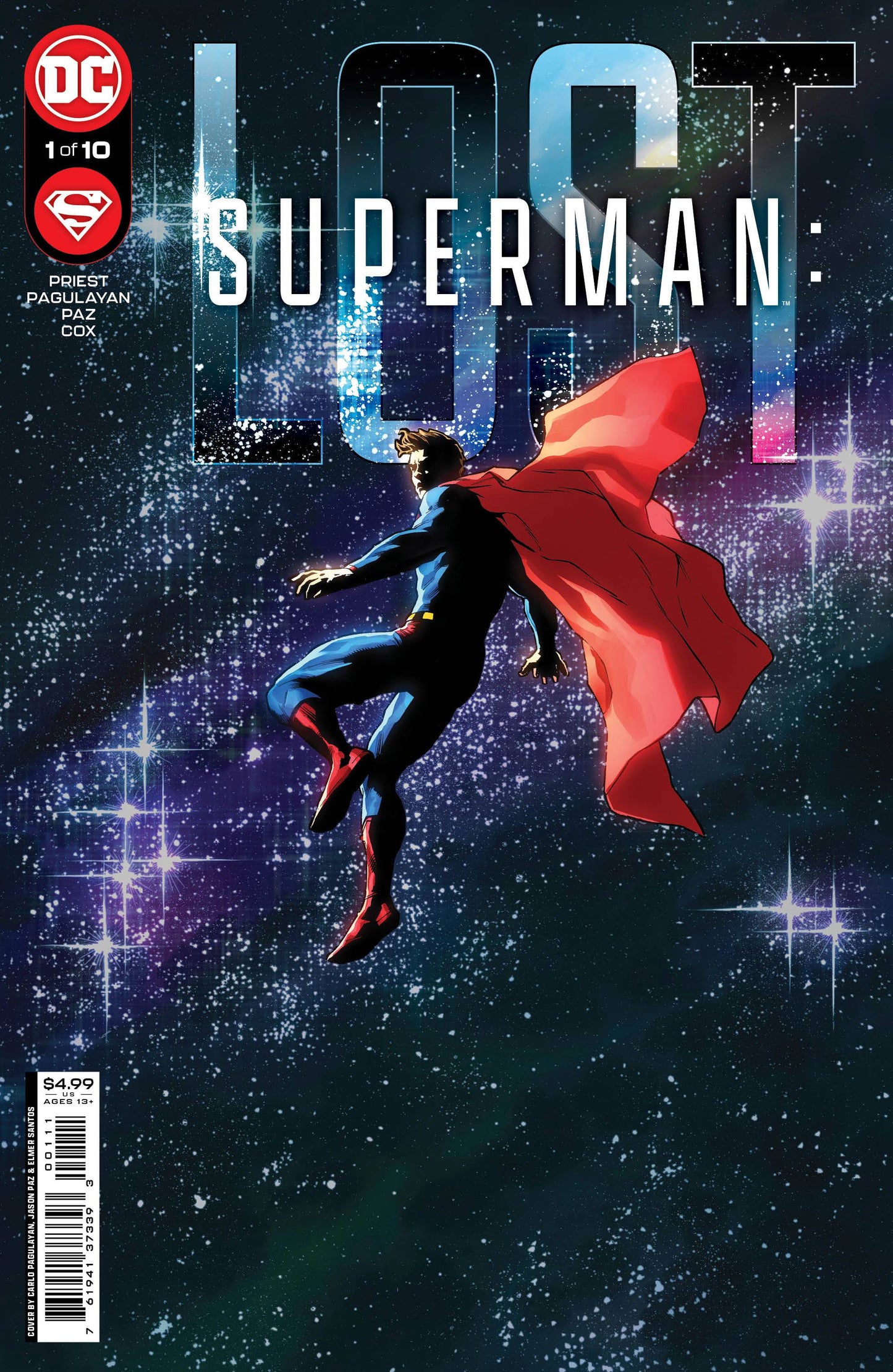 SUPERMAN LOST #1 (OF 10) CVR A CARLO PAGULAYAN