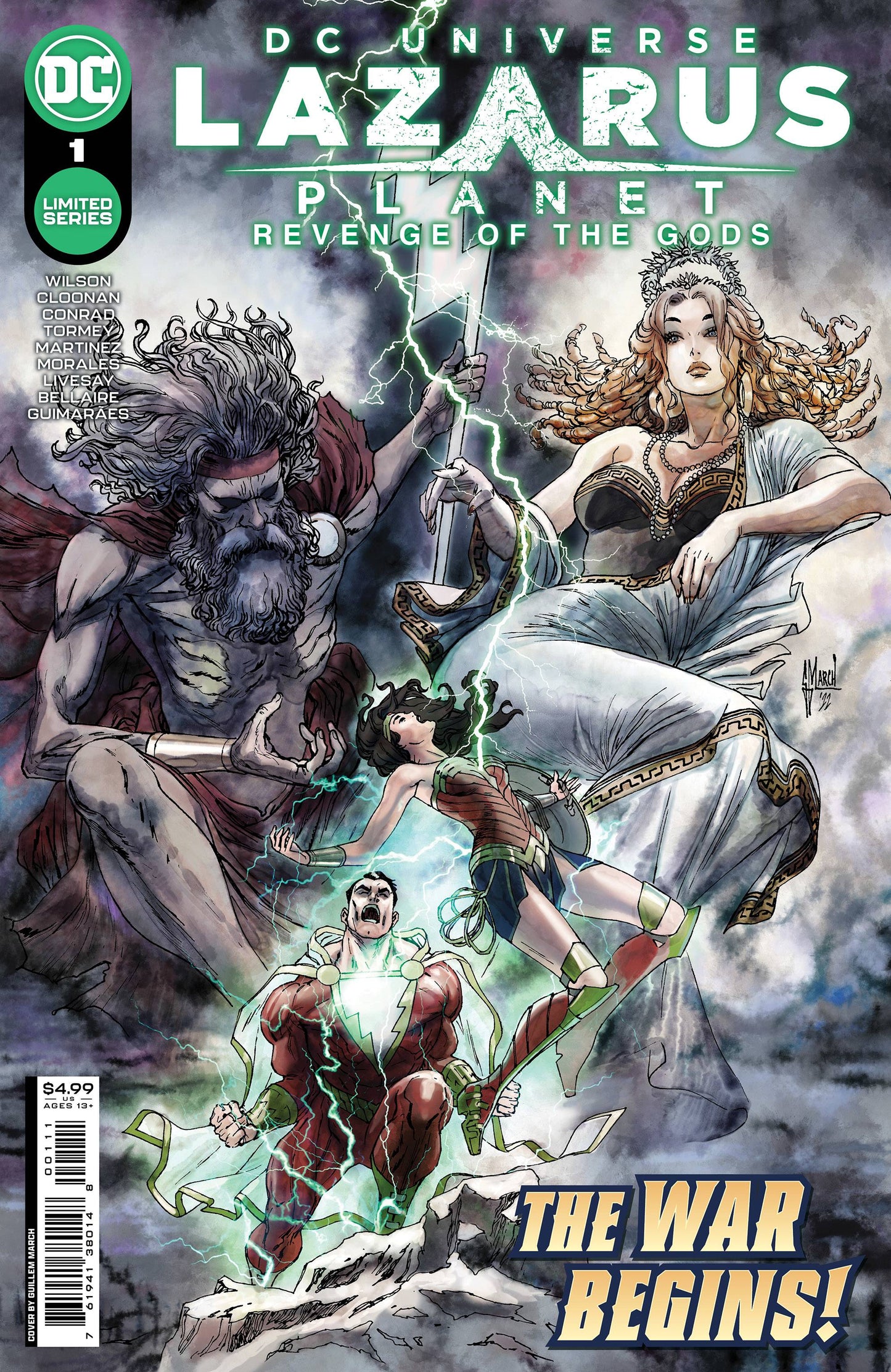 LAZARUS PLANET REVENGE OF GODS #1 (OF 4) CVR A