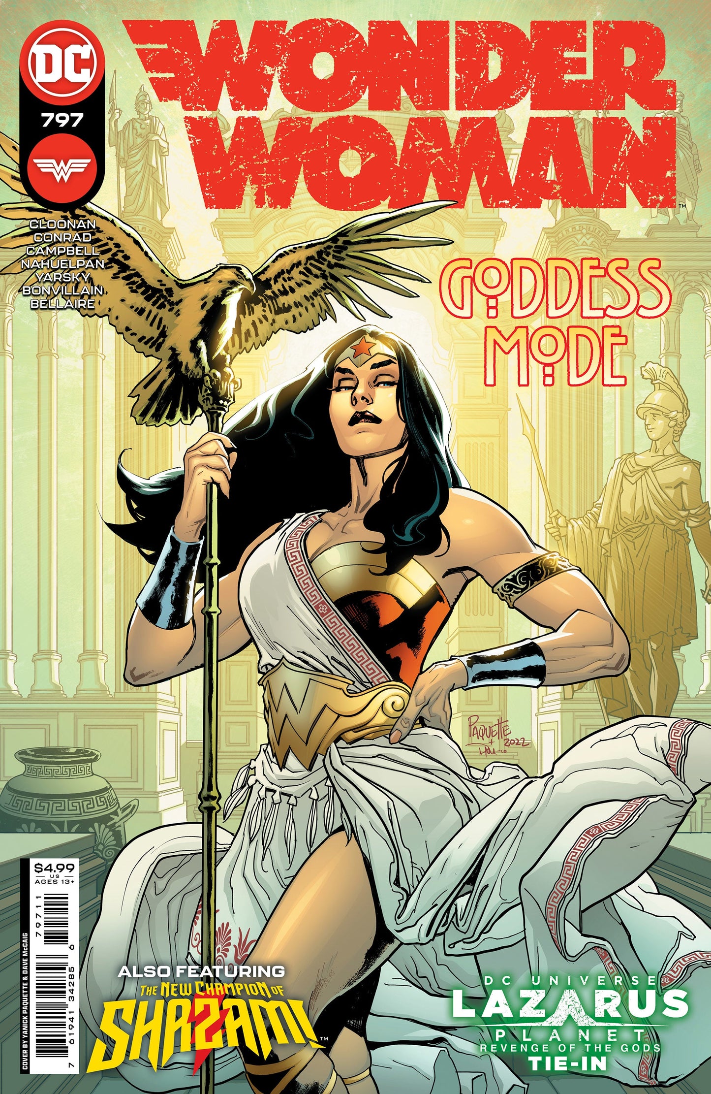 WONDER WOMAN #797 CVR A YANICK PAQUETTE