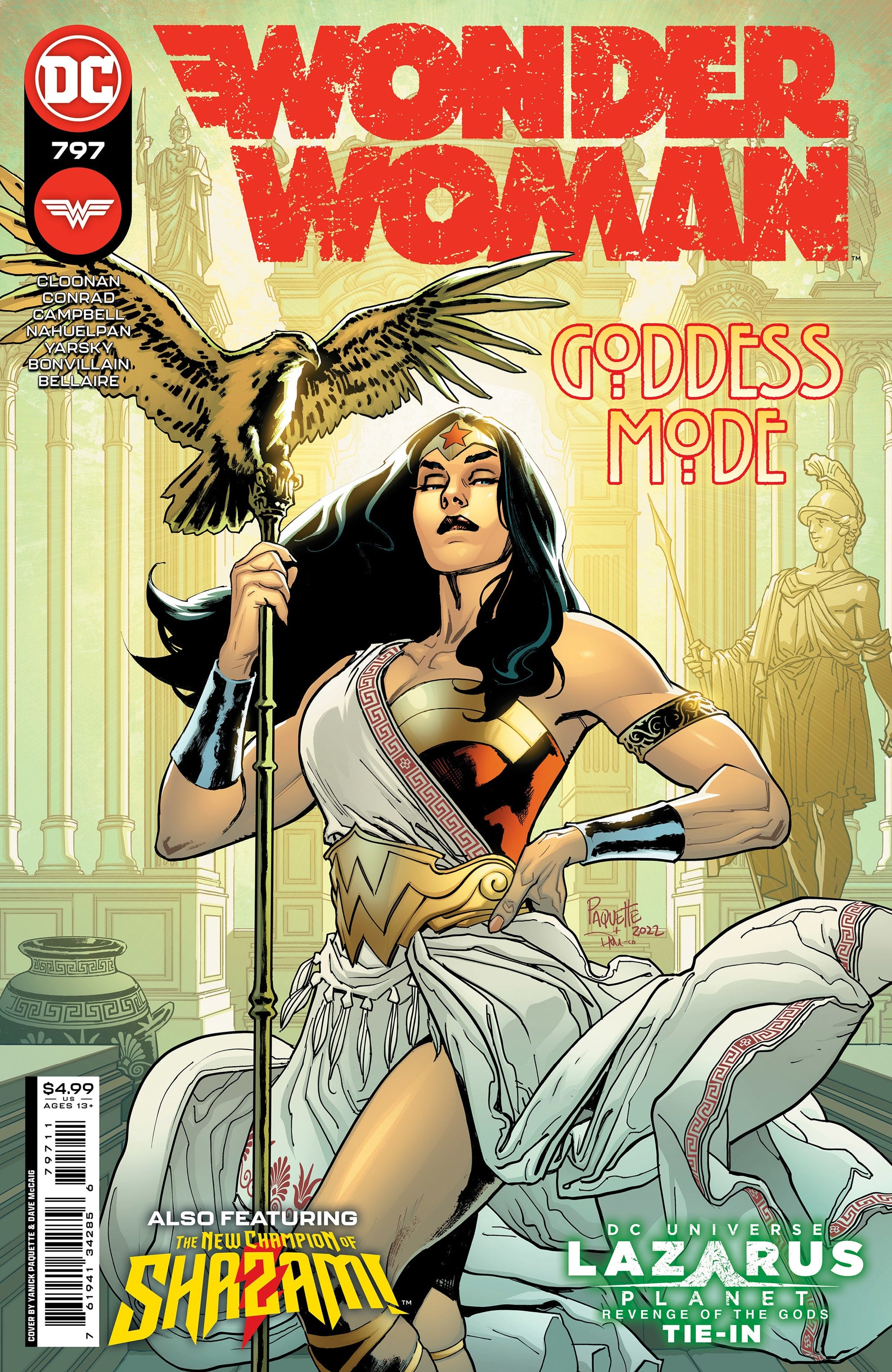 WONDER WOMAN #797 CVR A YANICK PAQUETTE