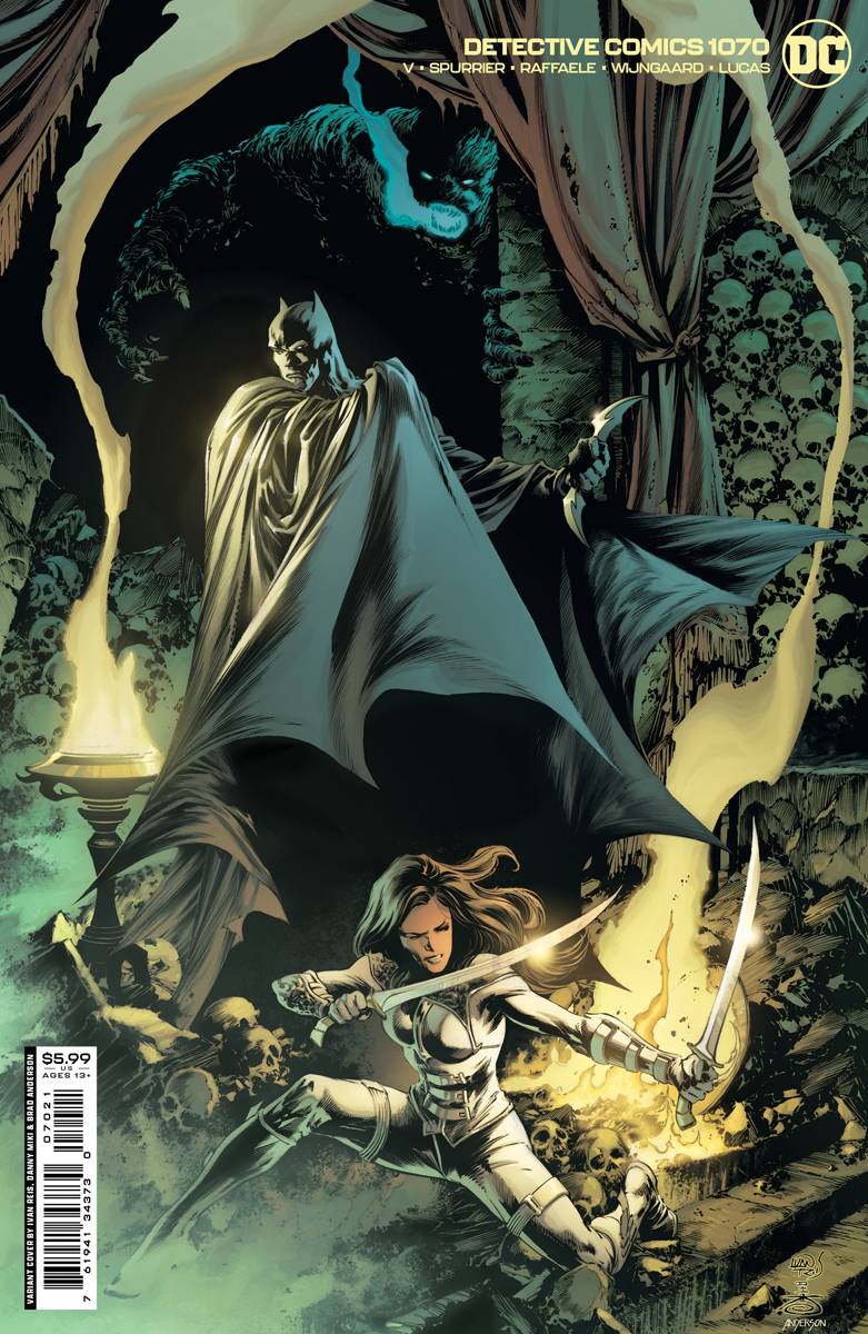DETECTIVE COMICS #1070 CVR B IVAN REIS CARD STOCK VAR