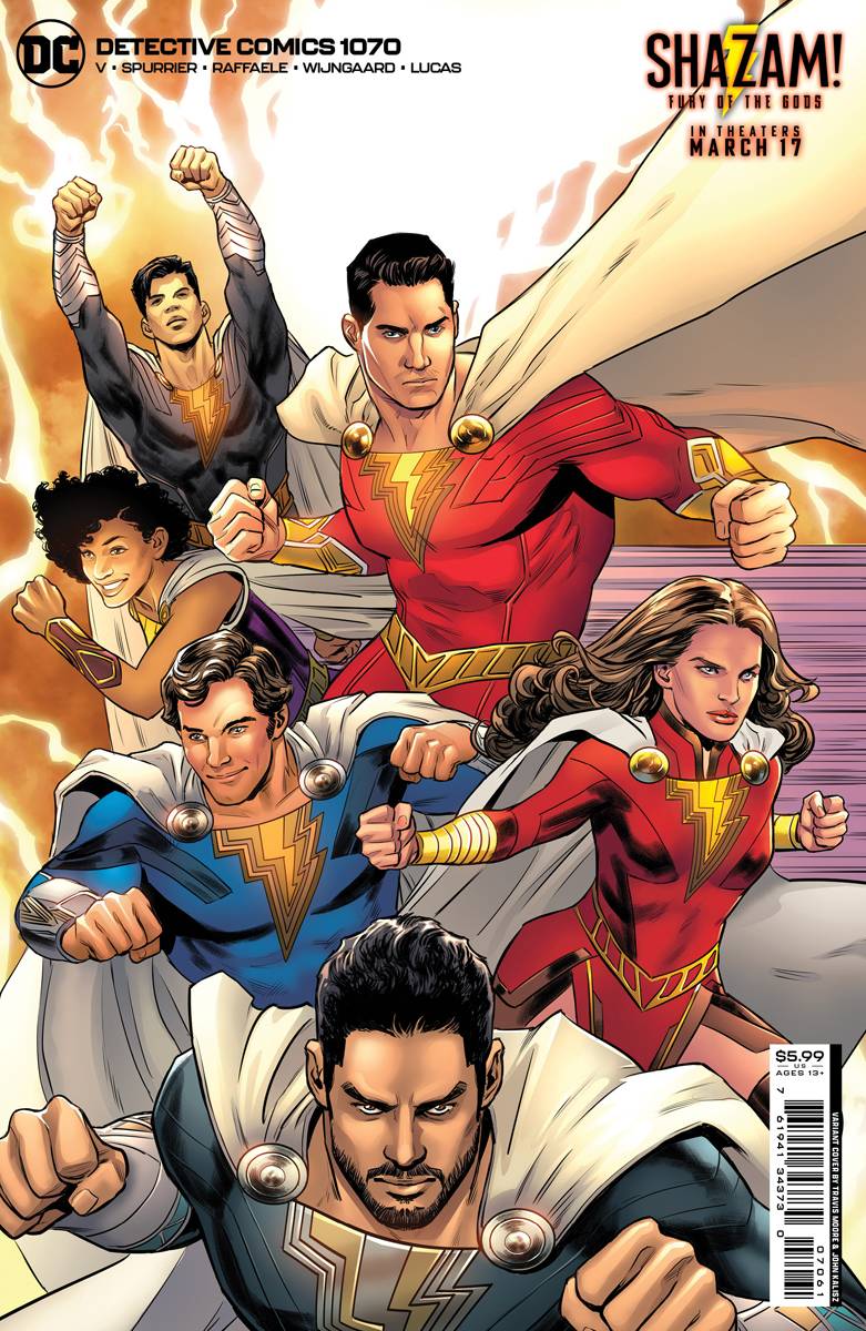 DETECTIVE COMICS #1070 CVR D SHAZAM FURY GODS VAR