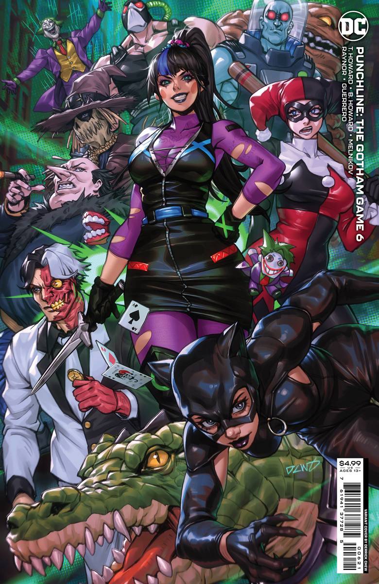 PUNCHLINE GOTHAM GAME #6 (OF 6) CVR B DERRICK CHEW