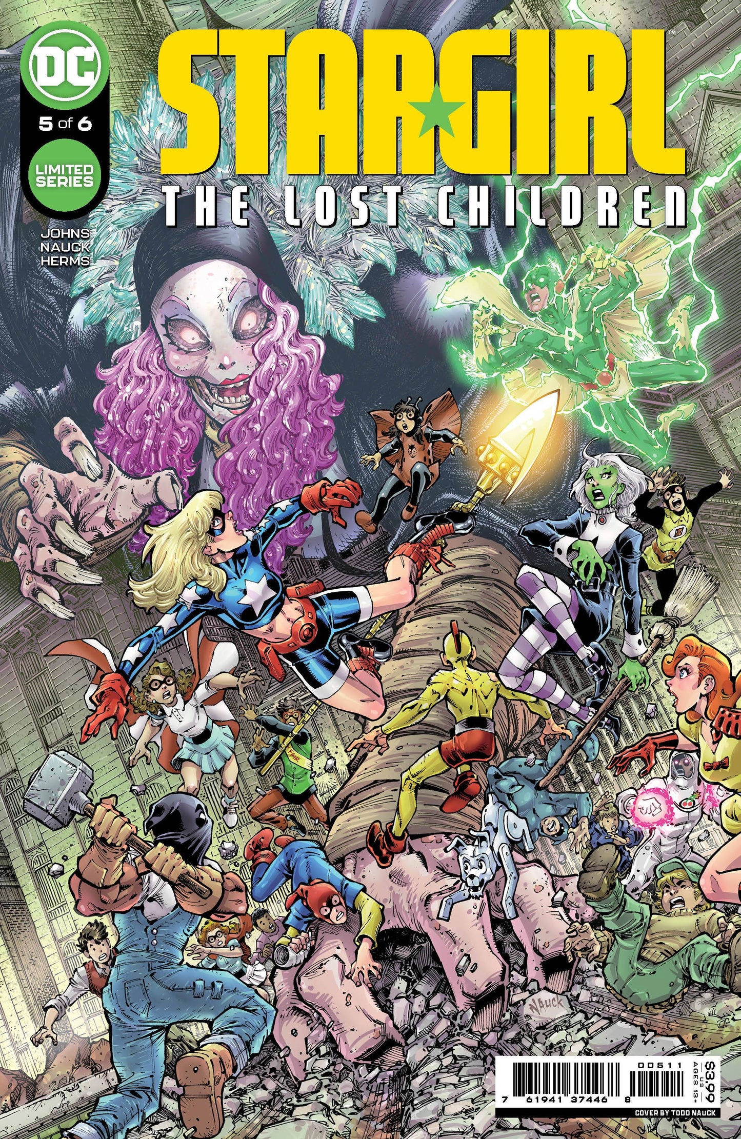STARGIRL THE LOST CHILDREN #5 (OF 6) CVR A TODD NAUCK 