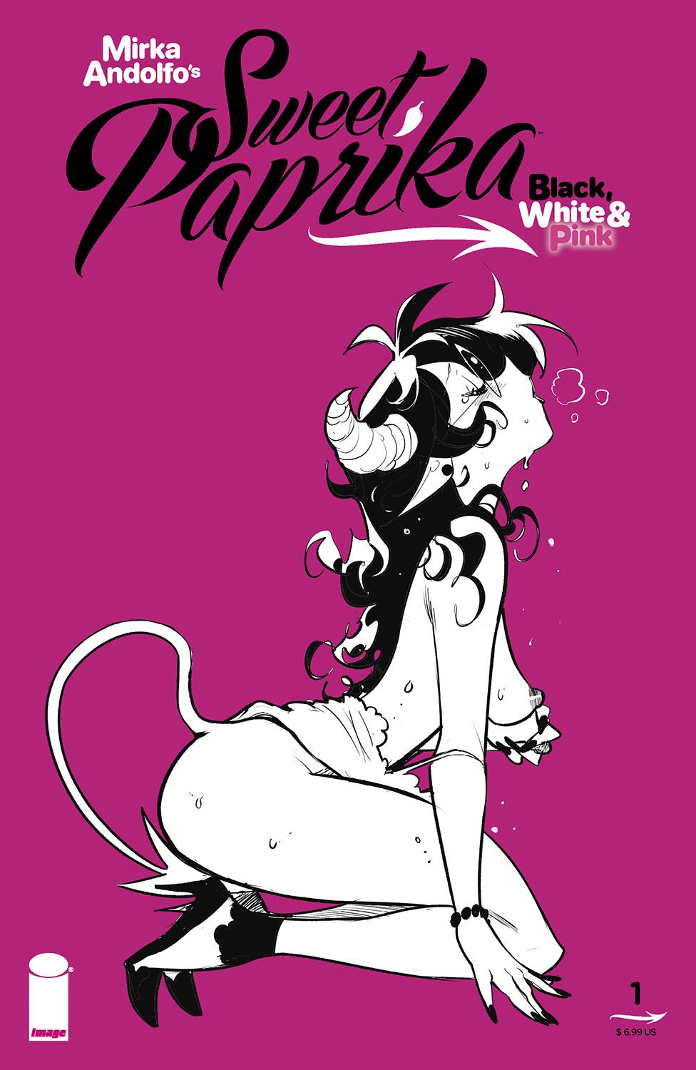 SWEET PAPRIKA BLACK WHITE & PINK (ONE SHOT) CVR G
