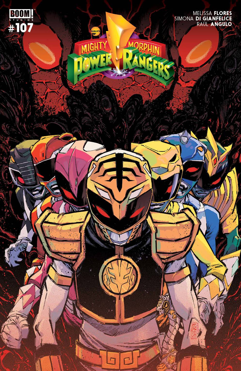 MIGHTY MORPHIN POWER RANGERS #107 CVR B CORONA 