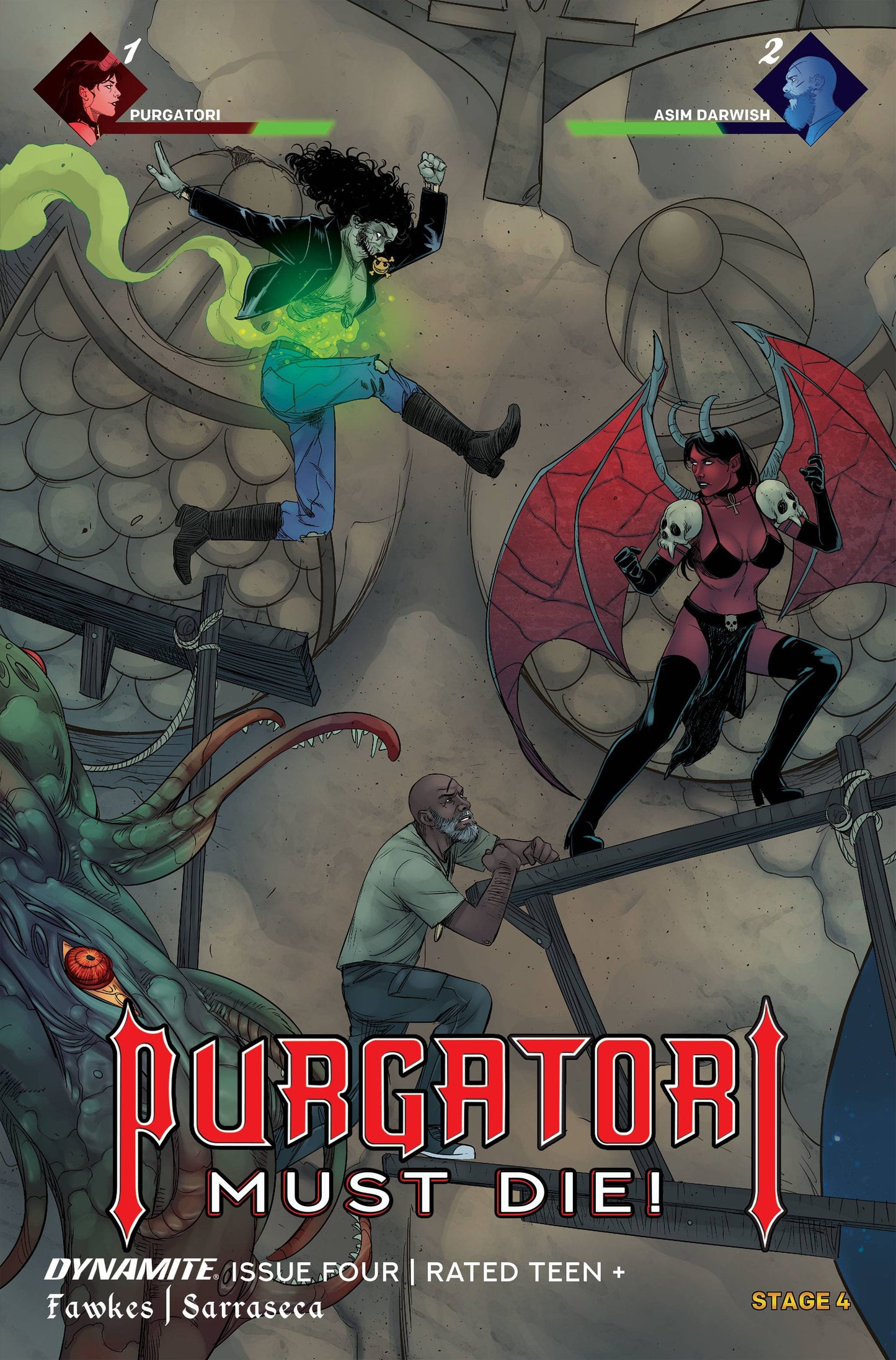 PURGATORI MUST DIE #4 CVR D SARRASECA