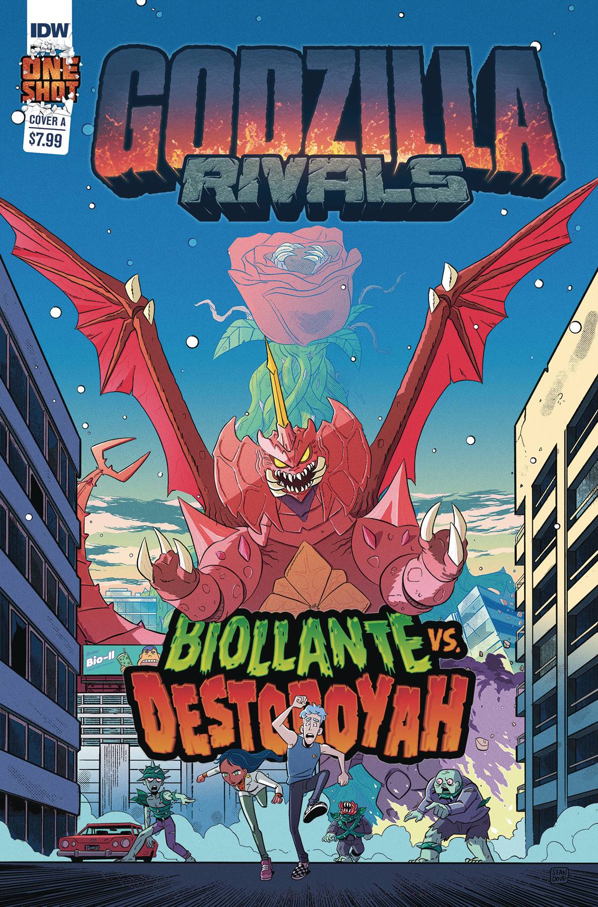 GODZILLA RIVALS BIOLLANTE VS DESTOROYAH CVR A DOVE