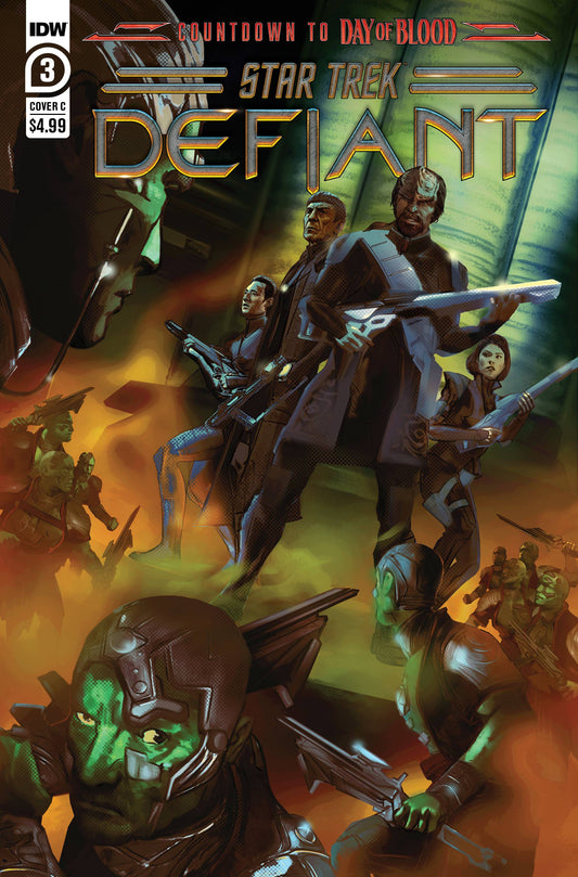 STAR TREK DEFIANT #3 CVR C DE MARTINIS
