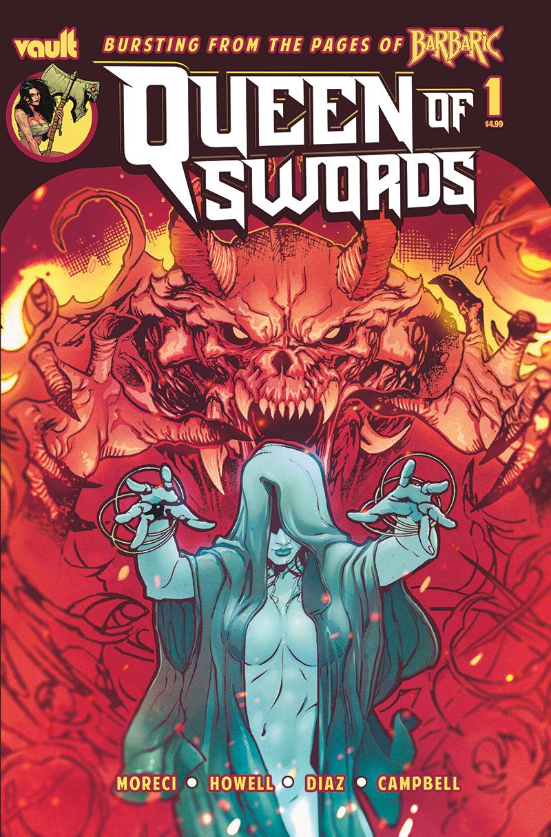 QUEEN OF SWORDS BARBARIC STORY #1 CVR B GOODEN