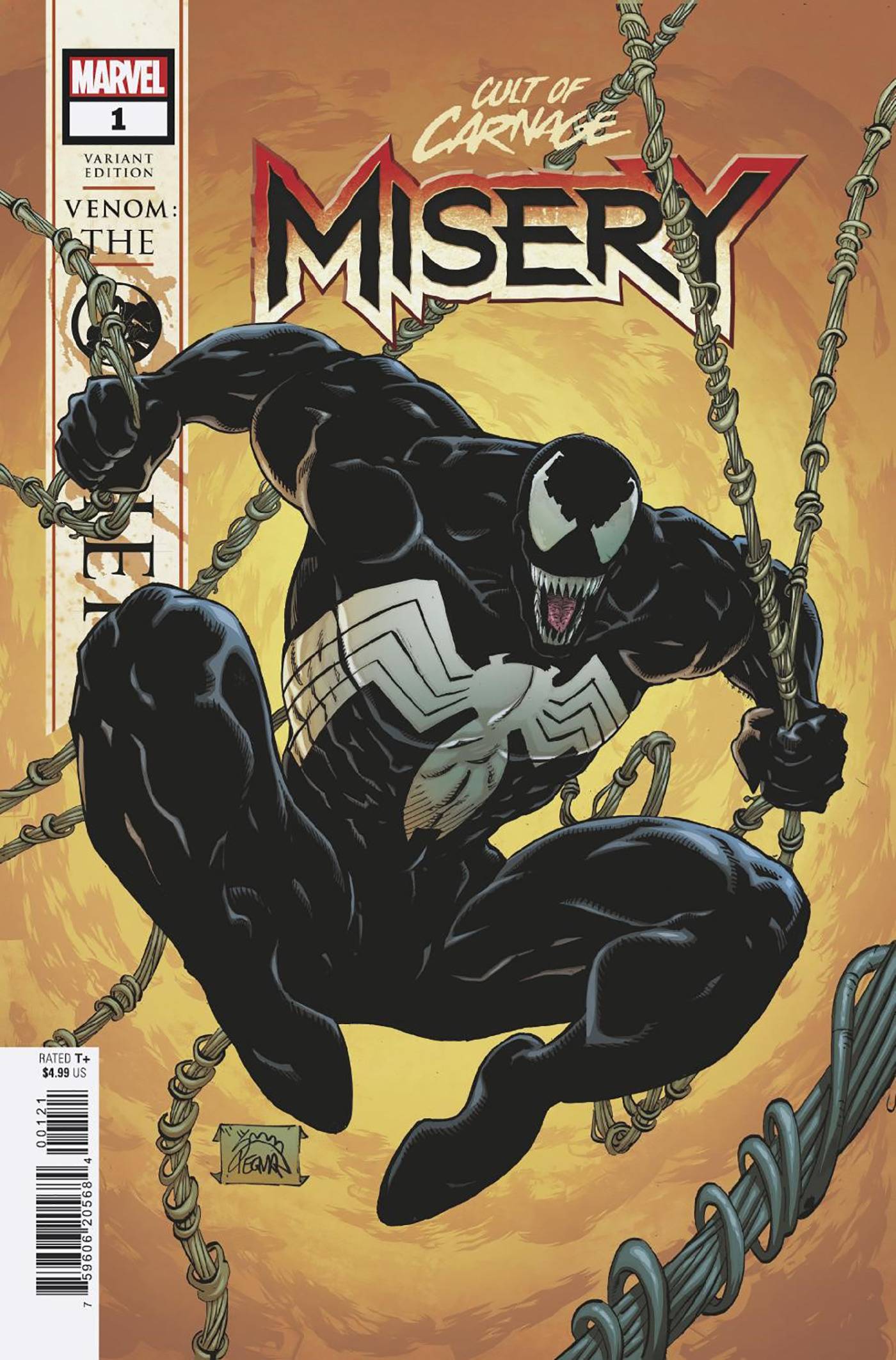 CULT OF CARNAGE MISERY #1 (OF 5) STEGMAN VENOM THE OTHER VAR