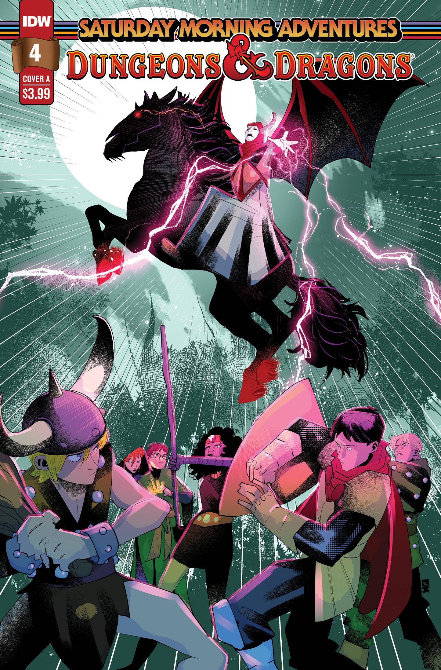 DUNGEONS & DRAGONS SATURDAY MORNING ADV #4 CVR A