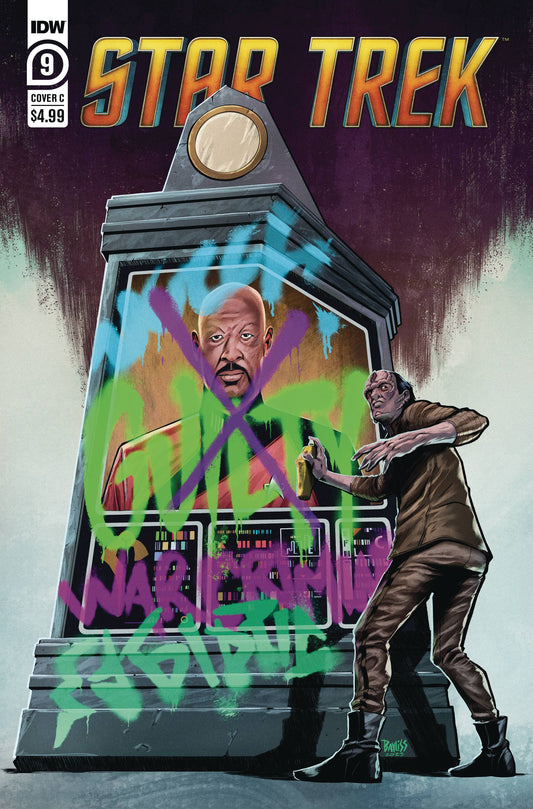 STAR TREK #9 CVR C BAYLISS