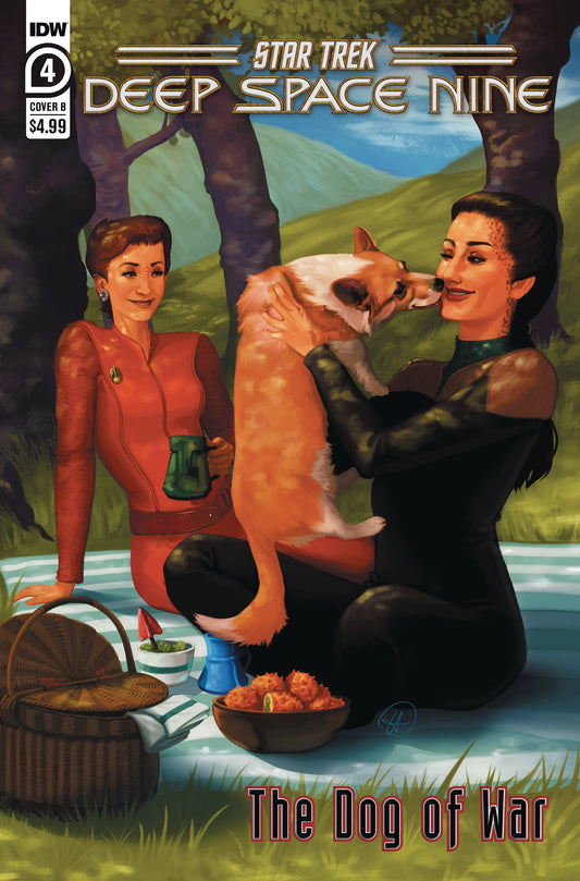 STAR TREK DS9 DOG OF WAR #4 CVR B WARE