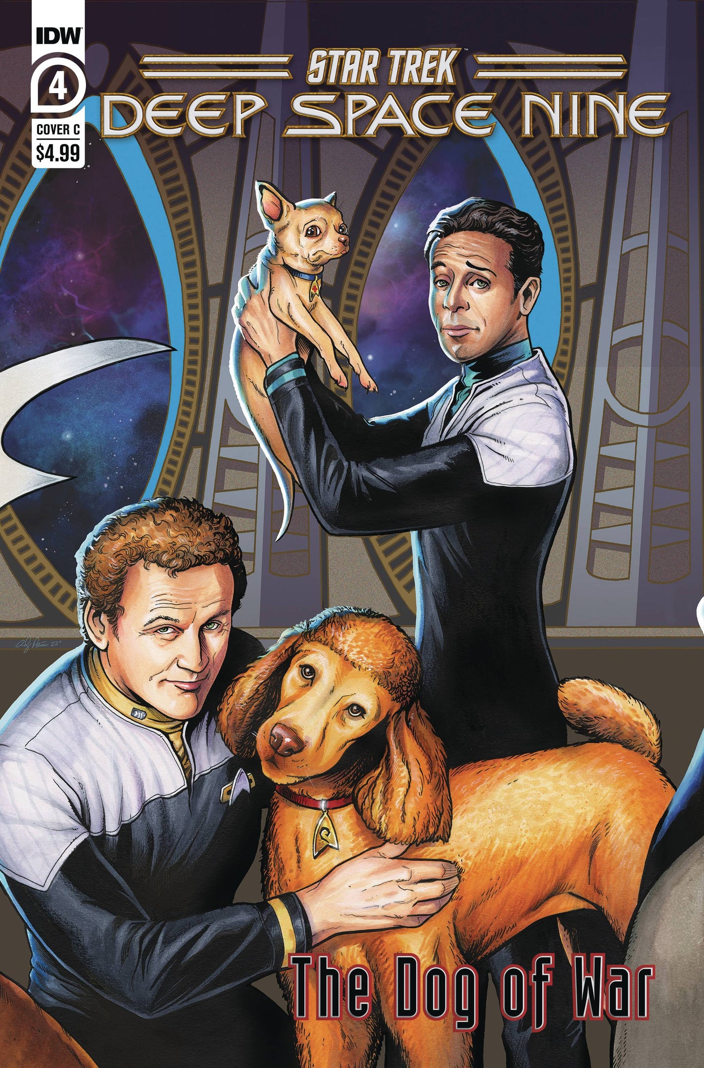 STAR TREK DS9 DOG OF WAR #4 CVR C PRICE
