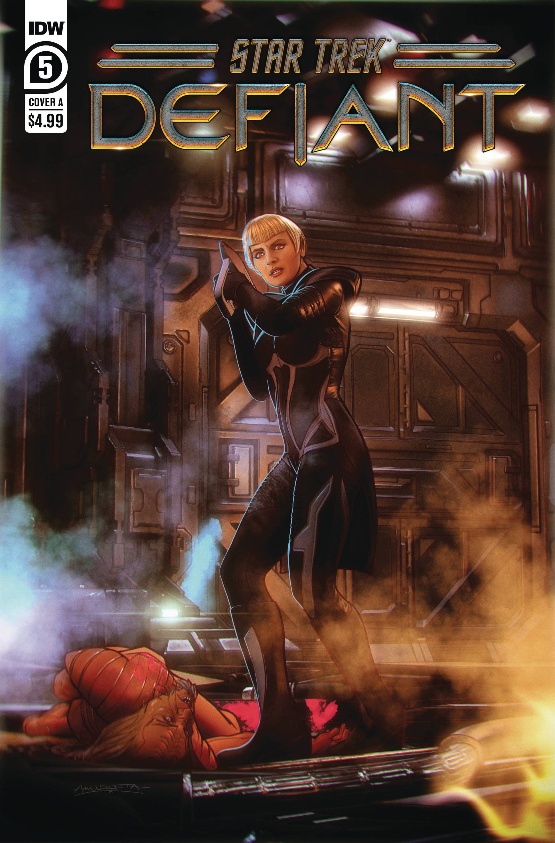 STAR TREK DEFIANT #5 CVR A UNZUETA