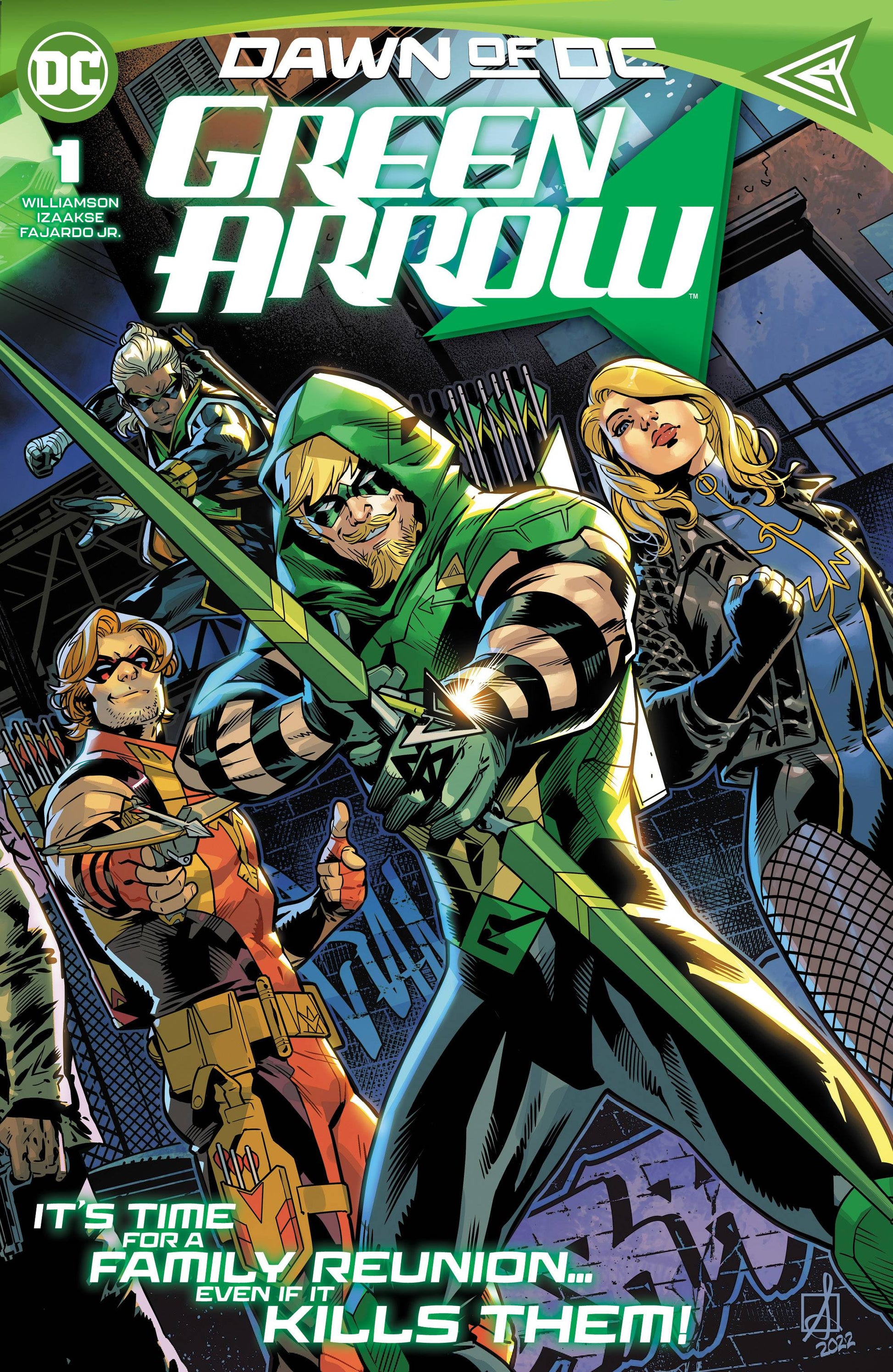 GREEN ARROW #1 (OF 6) CVR A SEAN IZAAKSE