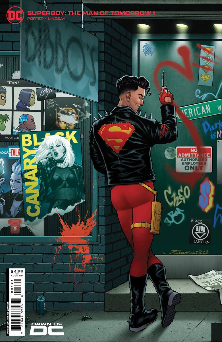 SUPERBOY THE MAN OF TOMORROW #1 (OF 6) CVR B QUINO