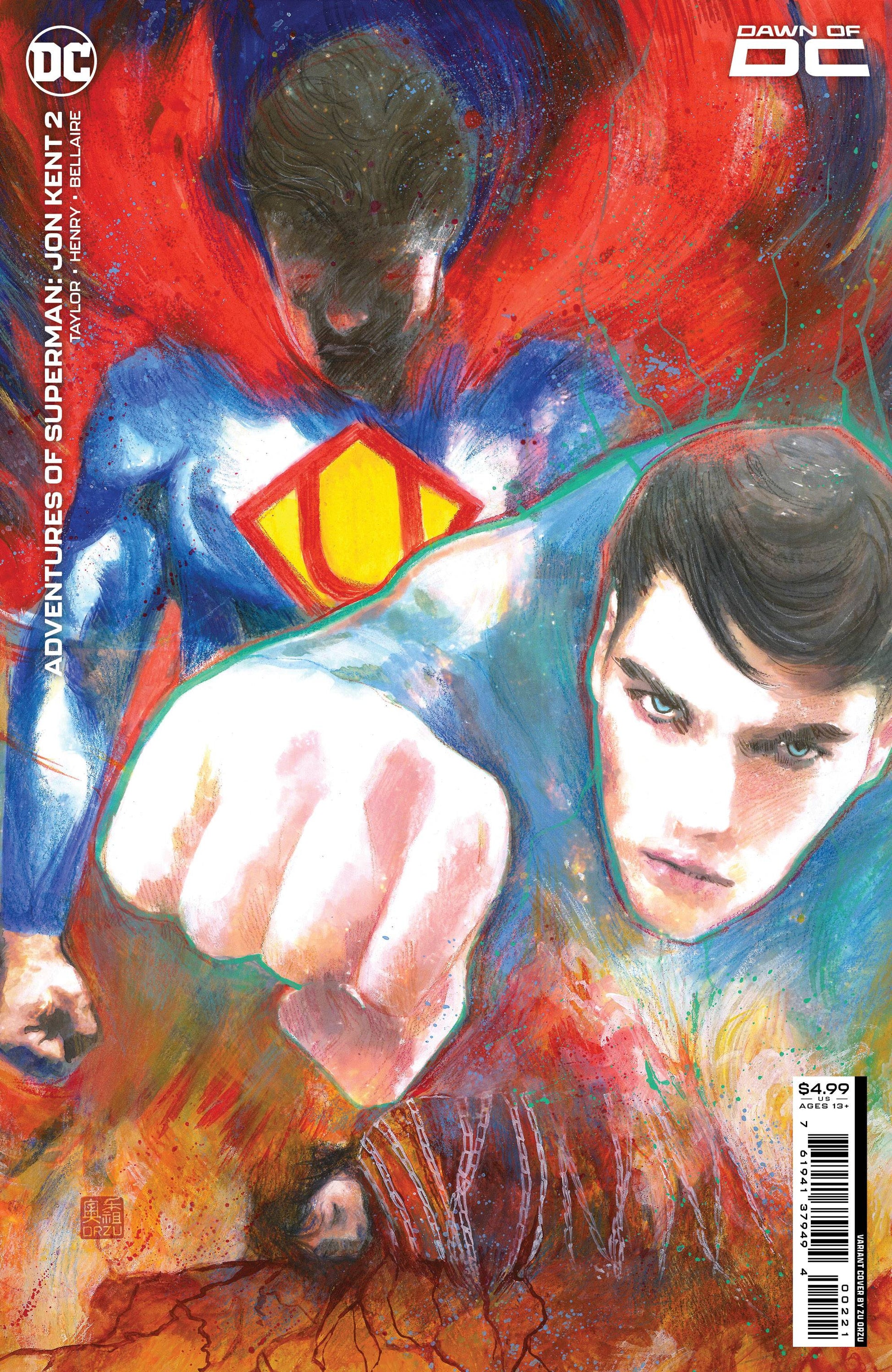 ADVENTURES OF SUPERMAN JON KENT #2 (OF 6) CVR B