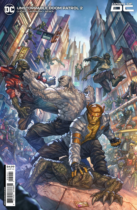 UNSTOPPABLE DOOM PATROL #2 (OF 6) CVR B QUAH CS VAR