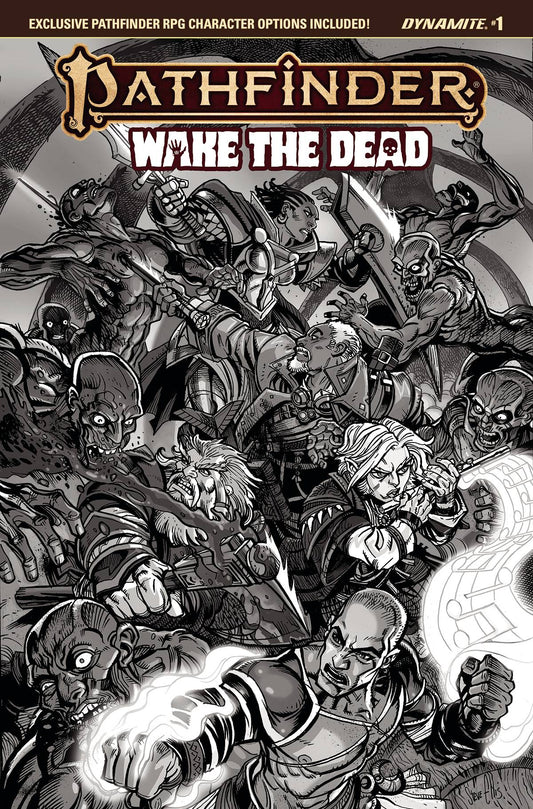 PATHFINDER WAKE DEAD #1 CVR E 10 COPY INCV ELLIS B&W