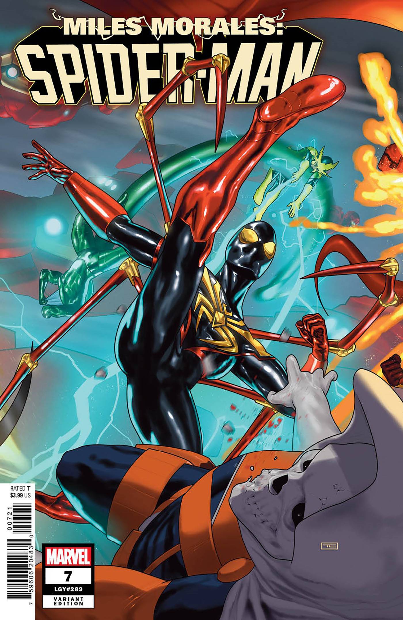 MILES MORALES SPIDER-MAN #7 TAURIN CLARKE CONNECTING 