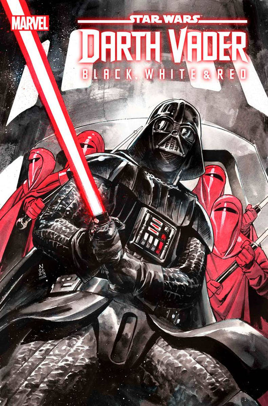 STAR WARS DARTH VADER BLACK WHITE AND RED #3 25 COPY INCV