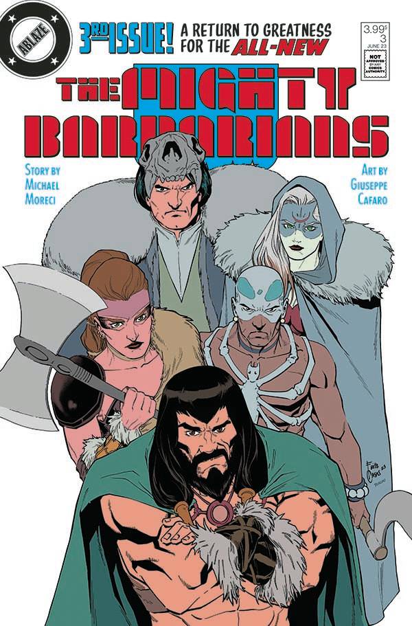 MIGHTY BARBARIANS #3 CVR D CASAS HOMAGE (MR)