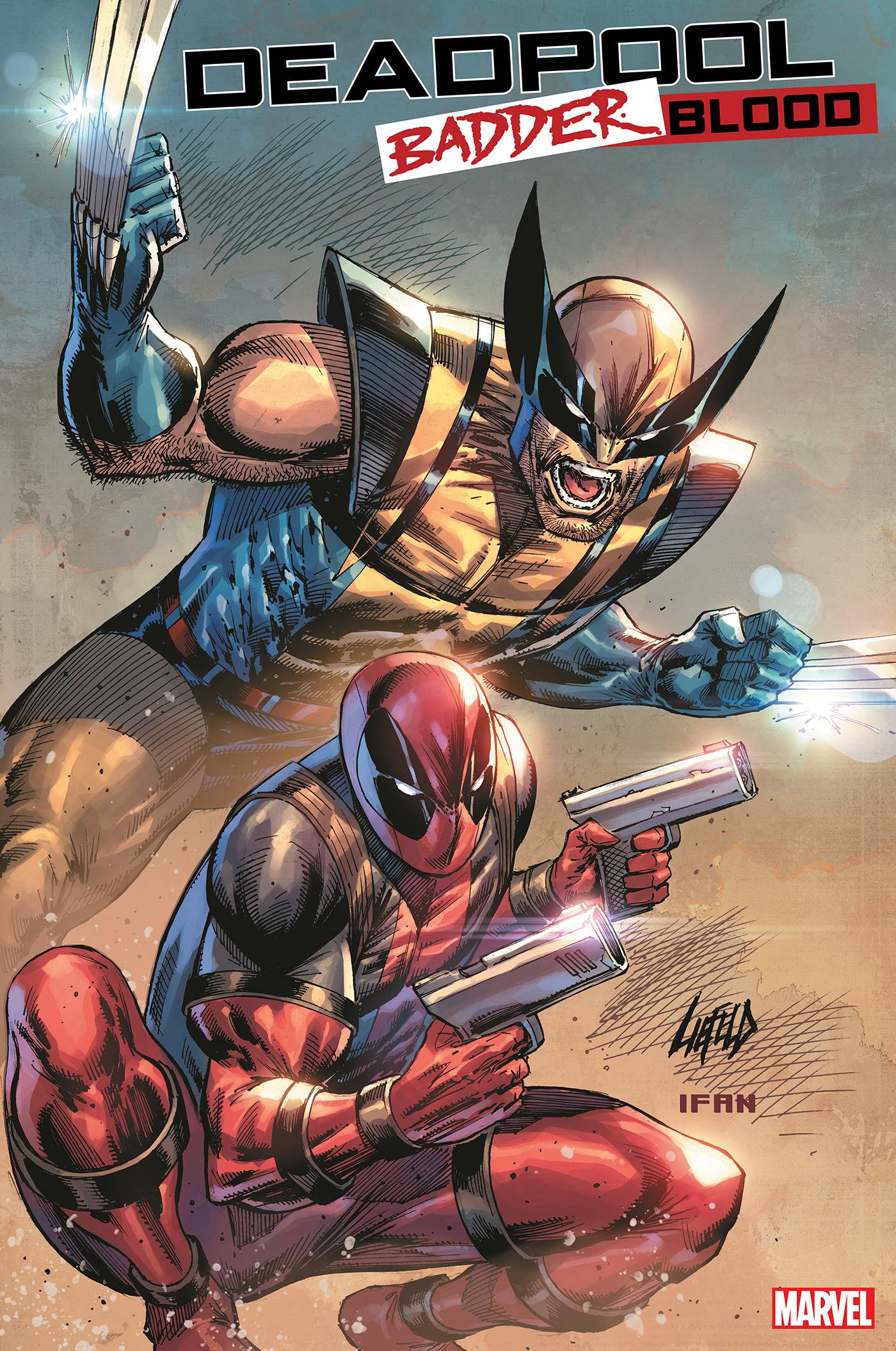 DEADPOOL BADDER BLOOD #1 (OF 5) ROB LIEFELD VAR