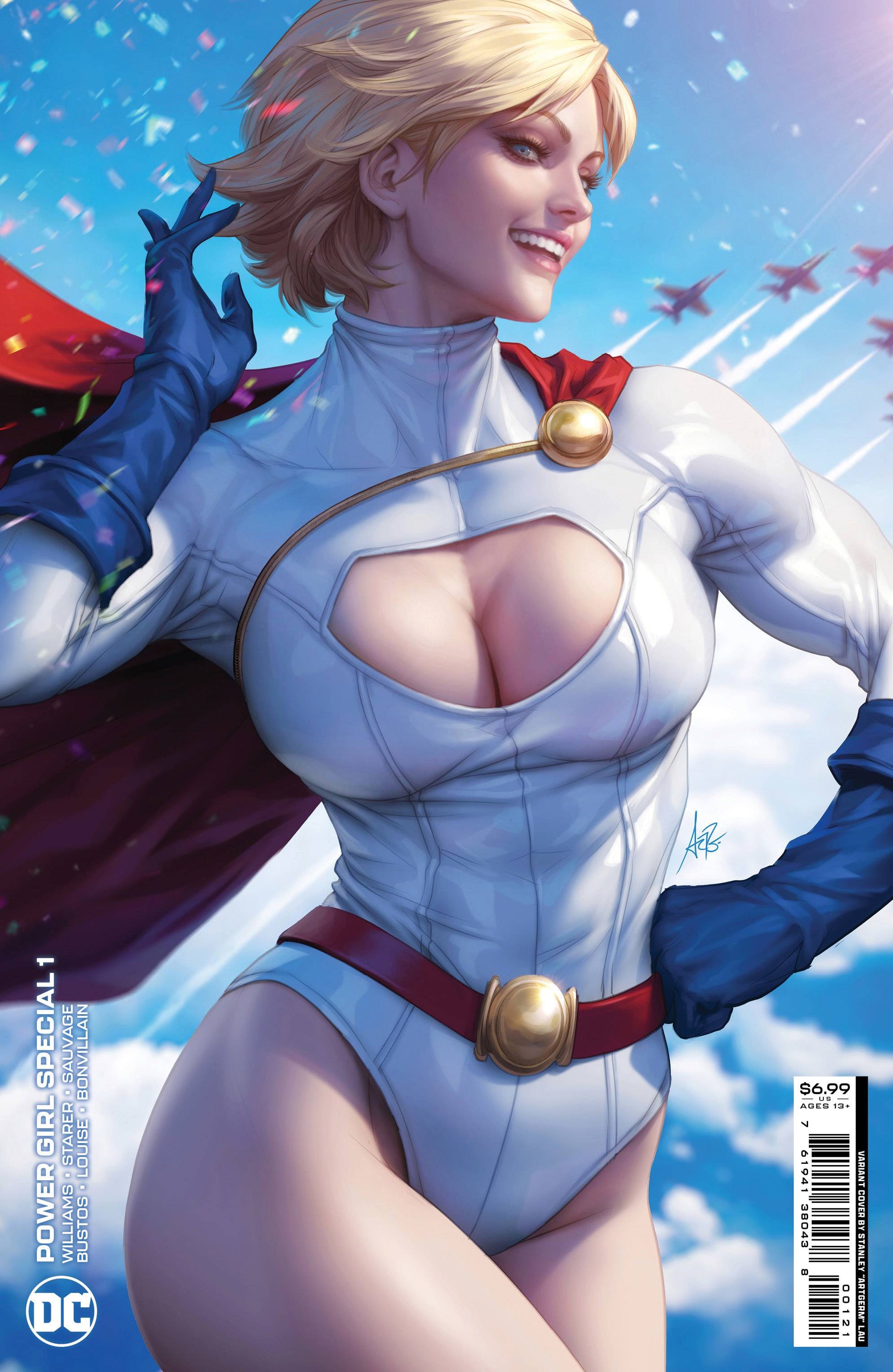 POWER GIRL SPECIAL #1 CVR B ARTGERM CS VAR