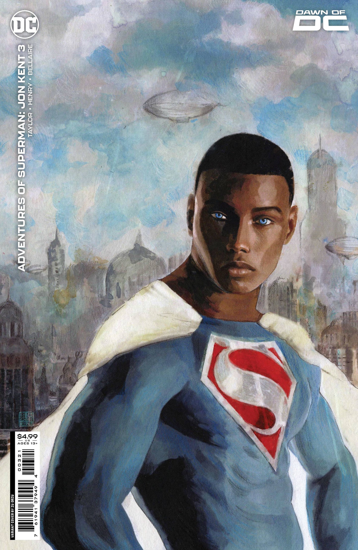 ADVENTURES SUPERMAN JON KENT #3 (OF 6) CVR B ORZU