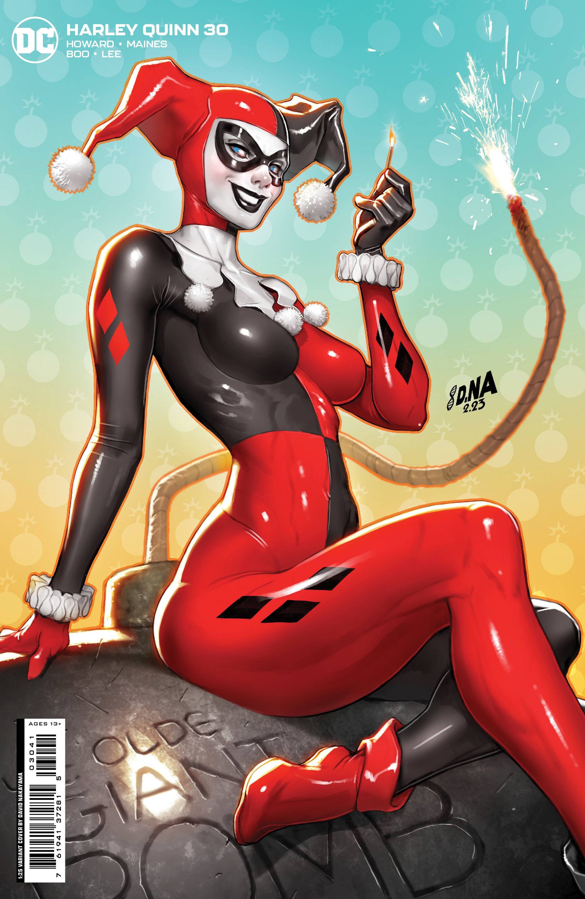 HARLEY QUINN #30 CVR C INC 1:25 NAKAYAMA CS VAR