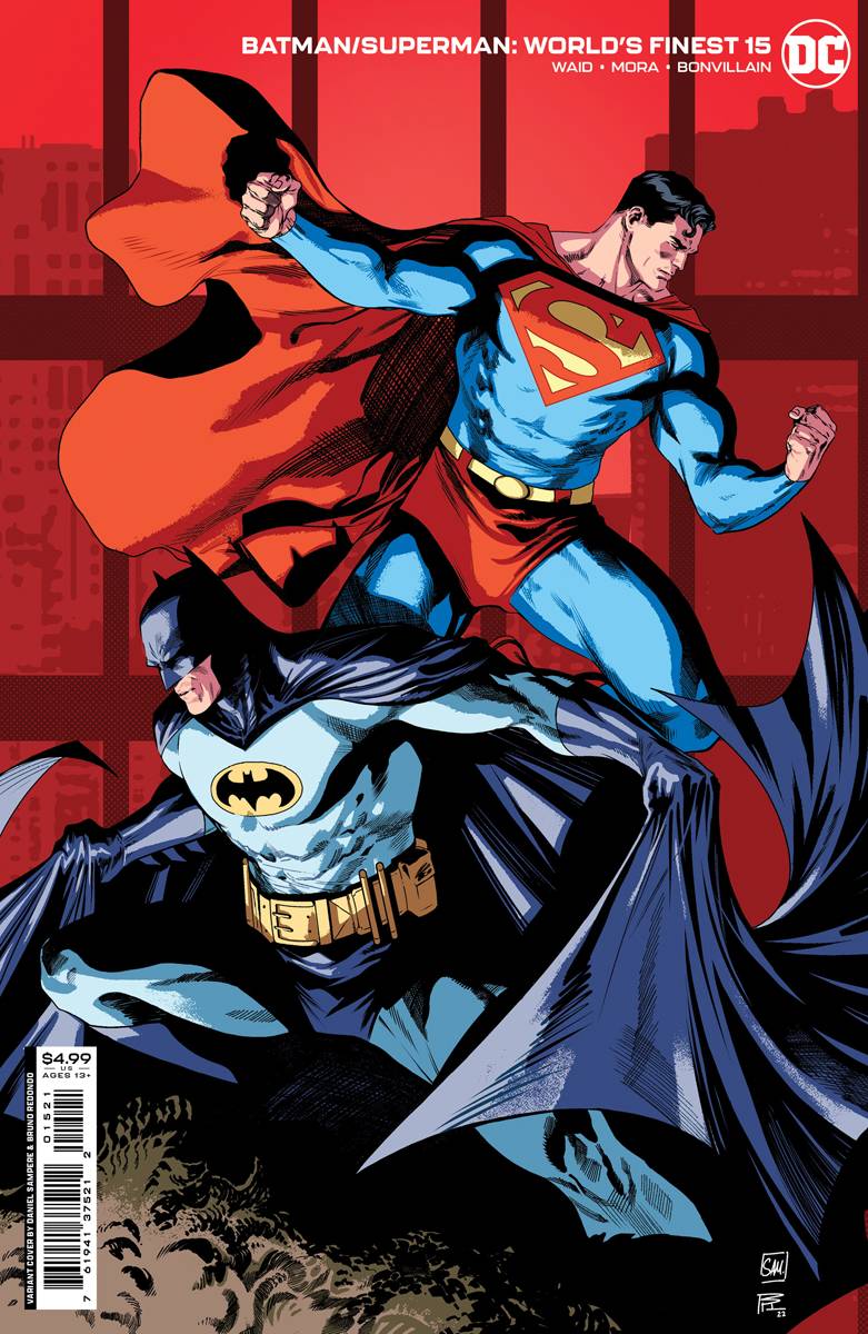 BATMAN SUPERMAN WORLDS FINEST #15 CVR B SAMPERE REDONDO CS VAR
