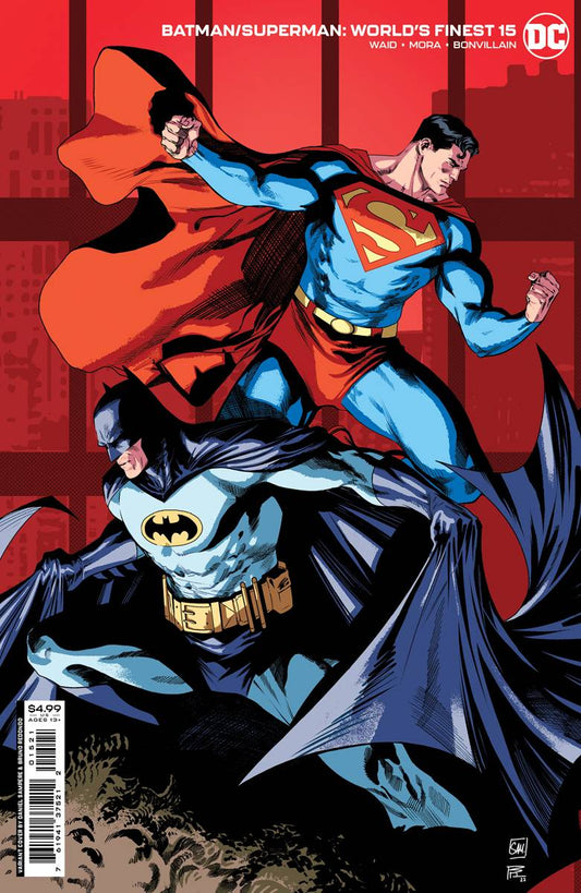 BATMAN SUPERMAN WORLDS FINEST #15 CVR B SAMPERE REDONDO CS VAR