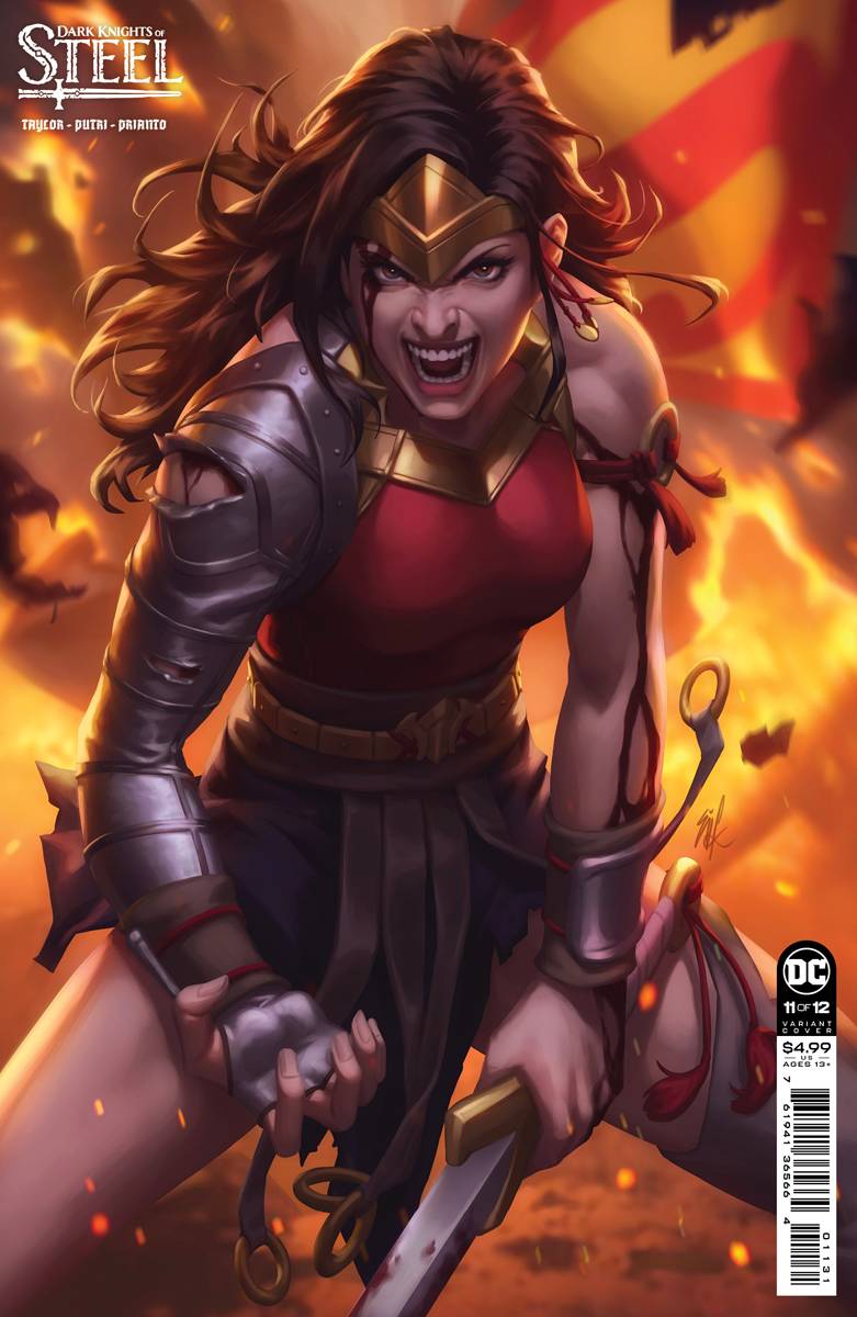 DARK KNIGHTS OF STEEL #11 (OF 12) CVR B EJIKURE CS VAR