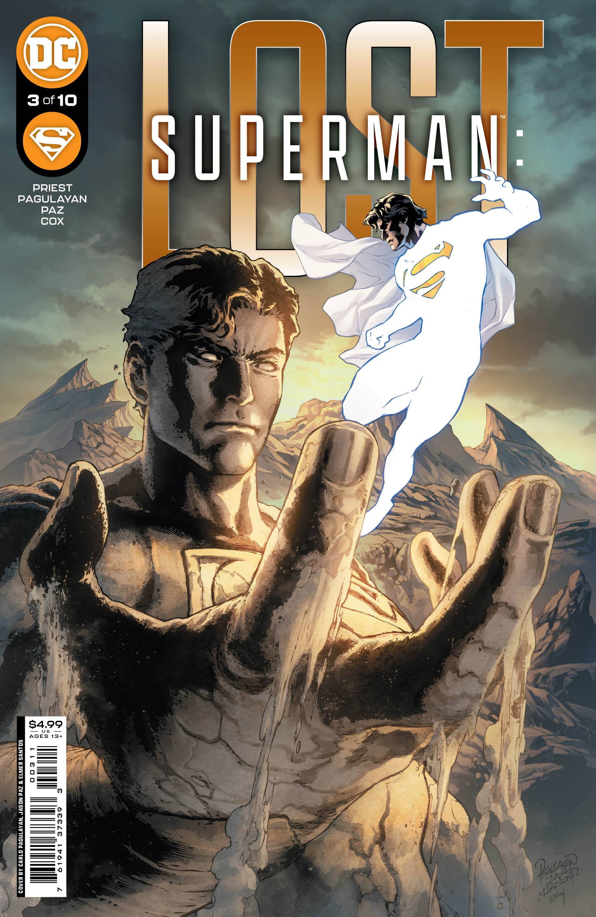 SUPERMAN LOST #3 (OF 10) CVR A PAGULAYAN PAZ