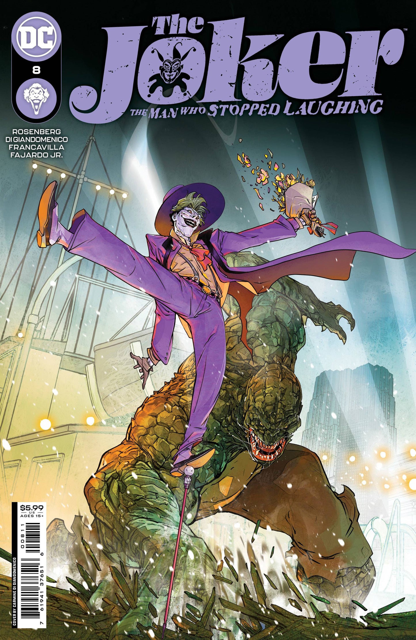 JOKER MAN WHO STOPPED LAUGHING #8 CVR A DI GIANDOMENICO