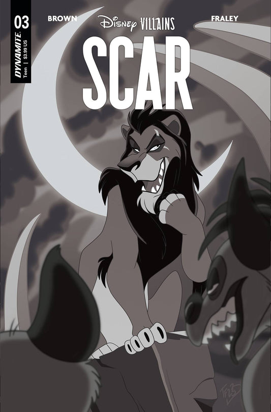 DISNEY VILLAINS SCAR #3 CVR G 10 COPY INCV FORSTNER