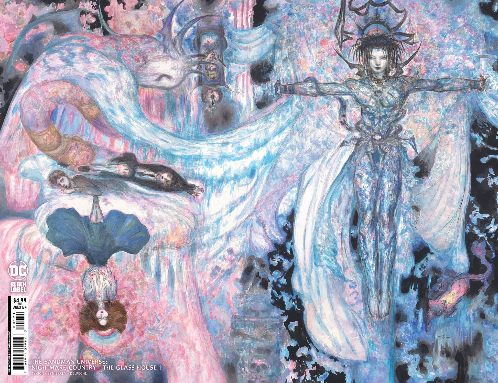 SANDMAN UNIVERSE GLASS HOUSE #1 CVR F AMANAO WRAP
