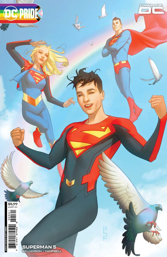 SUPERMAN #5 CVR D W SCOTT FORBES DC PRIDE CARD STOCK VAR