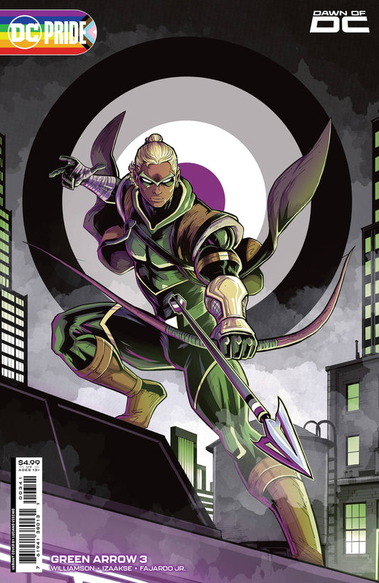 GREEN ARROW #3 (OF 6) CVR C VECCHIO PRIDE CARD STOCK VAR